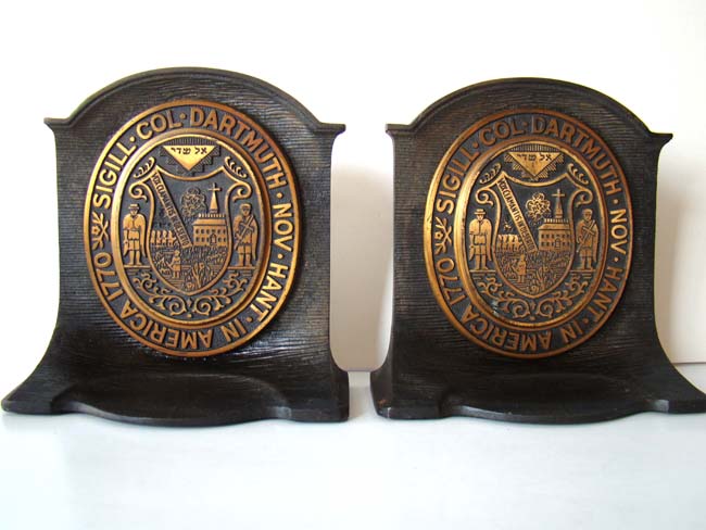 A pair DARTMOUTH COLLEGE Antique Bookends — image 2